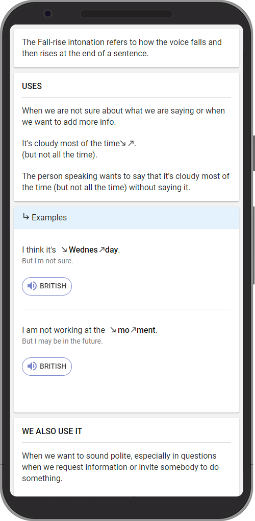 Learn English with Examples
