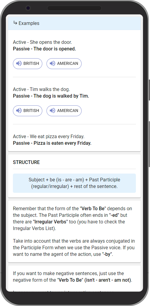 Learn English with Examples