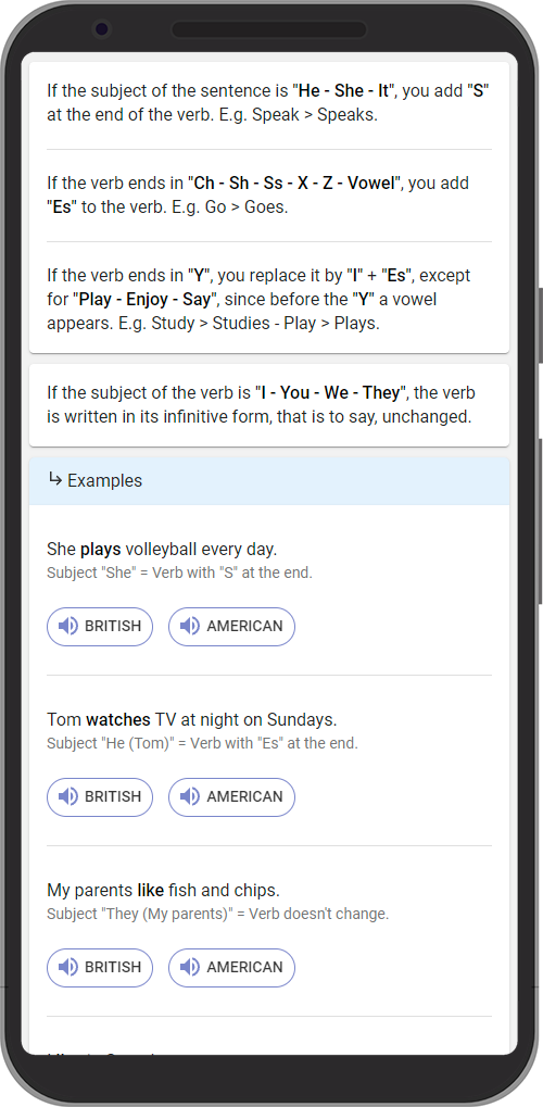 Learn English with Examples