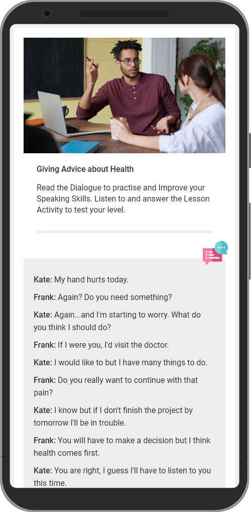 Improve your Speaking Skills